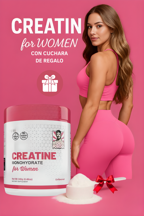 CREATINE WOMAN - GLUTEOS MAS GRANDES EN 30 DÍAS 🍑